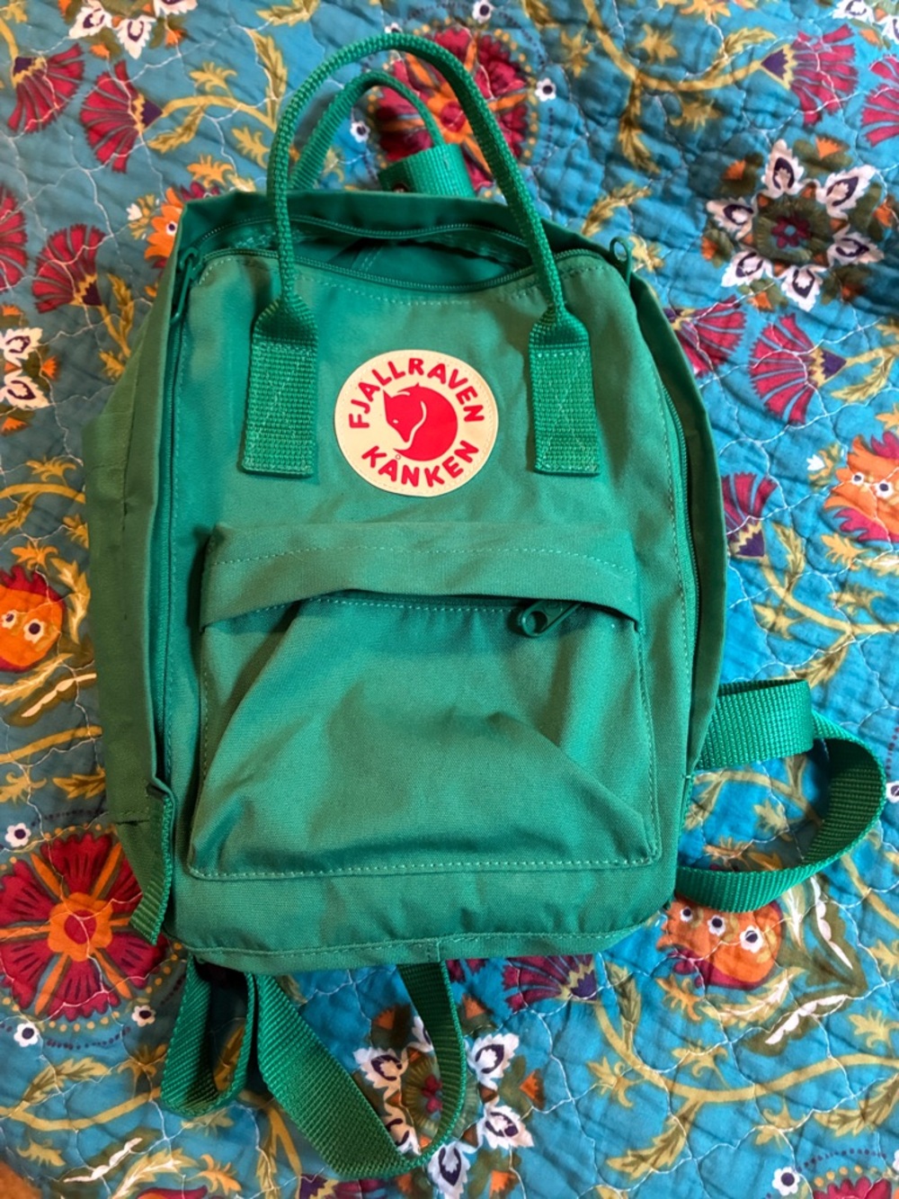 Green Mini Kanken Backpack